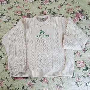 Carriag Donn Made in Ireland Wool Sweater